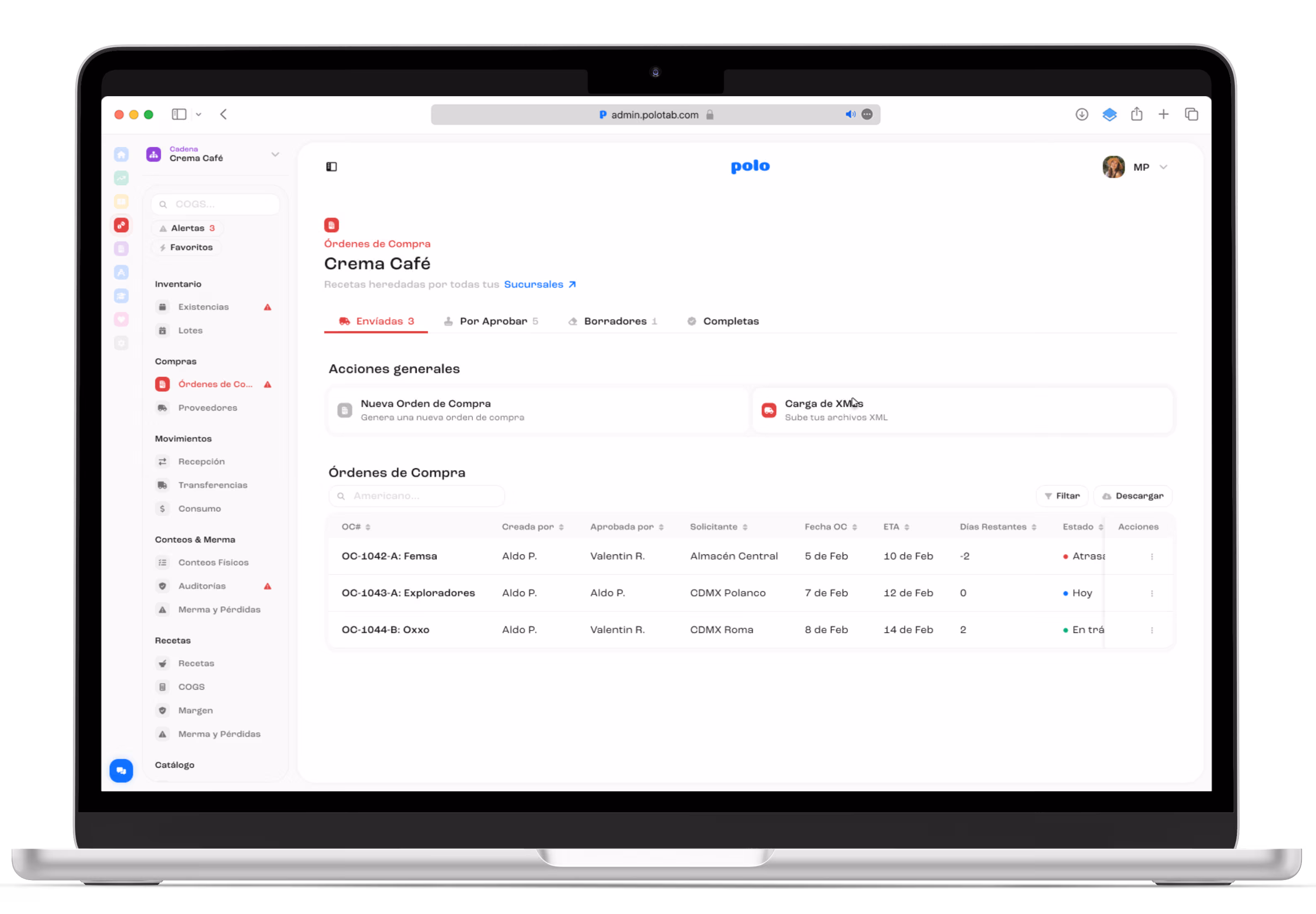 Inventarios (mobile)