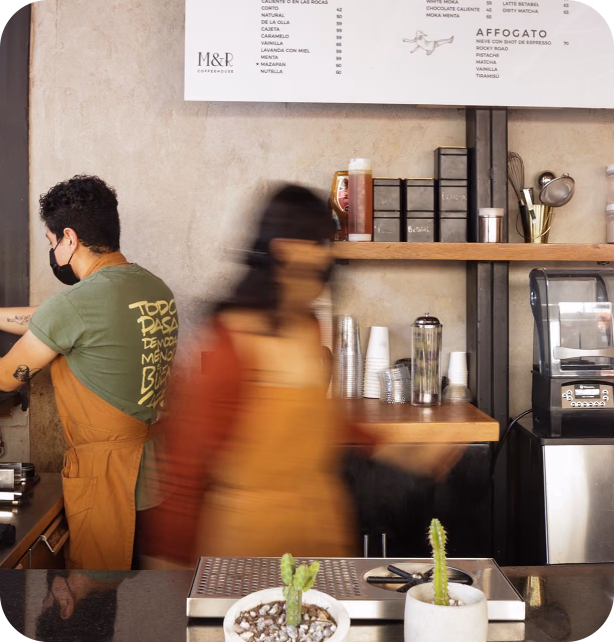 Sistema para cafetería